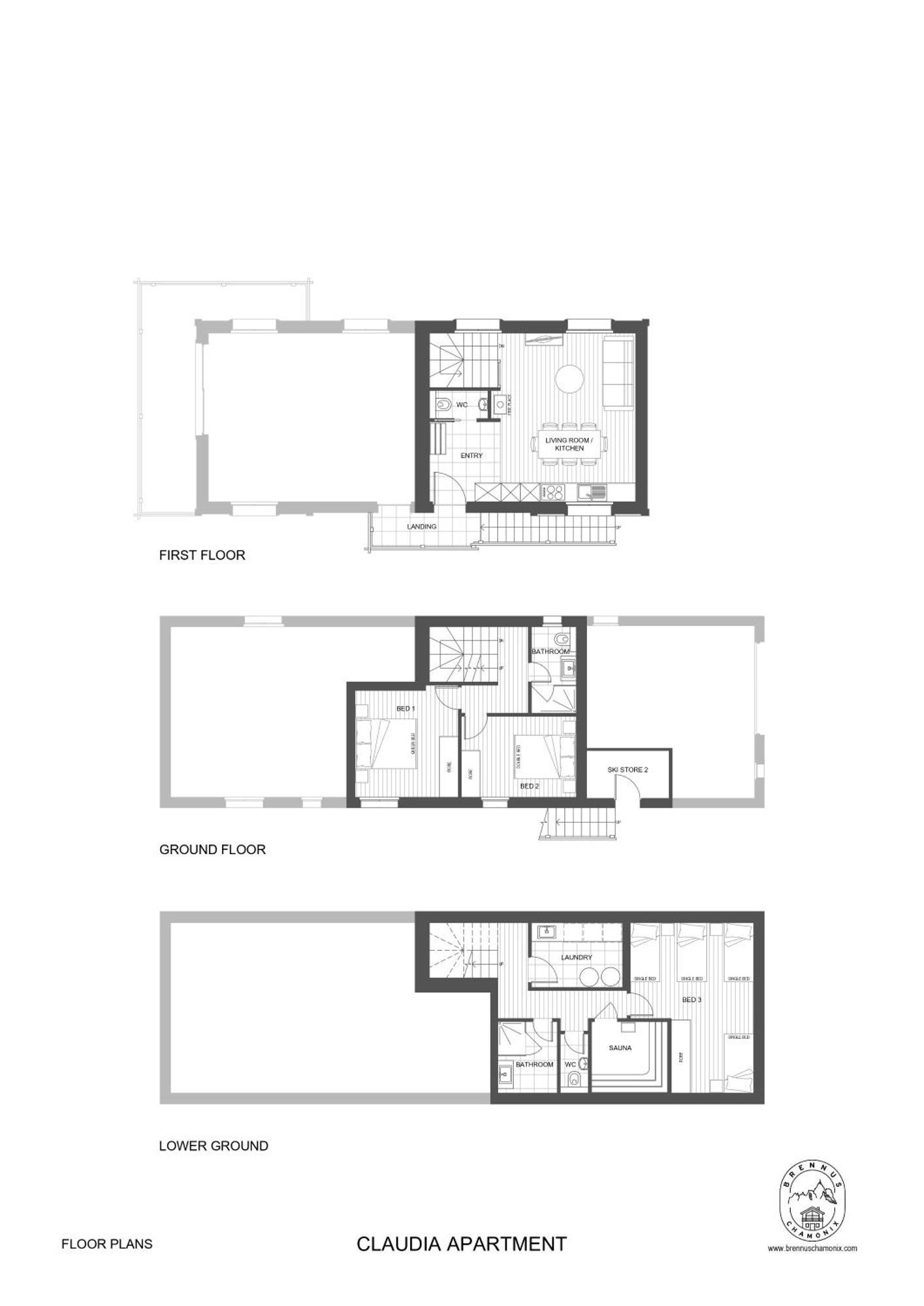 Chalet Claudia By Brennus Chamonix Esterno foto